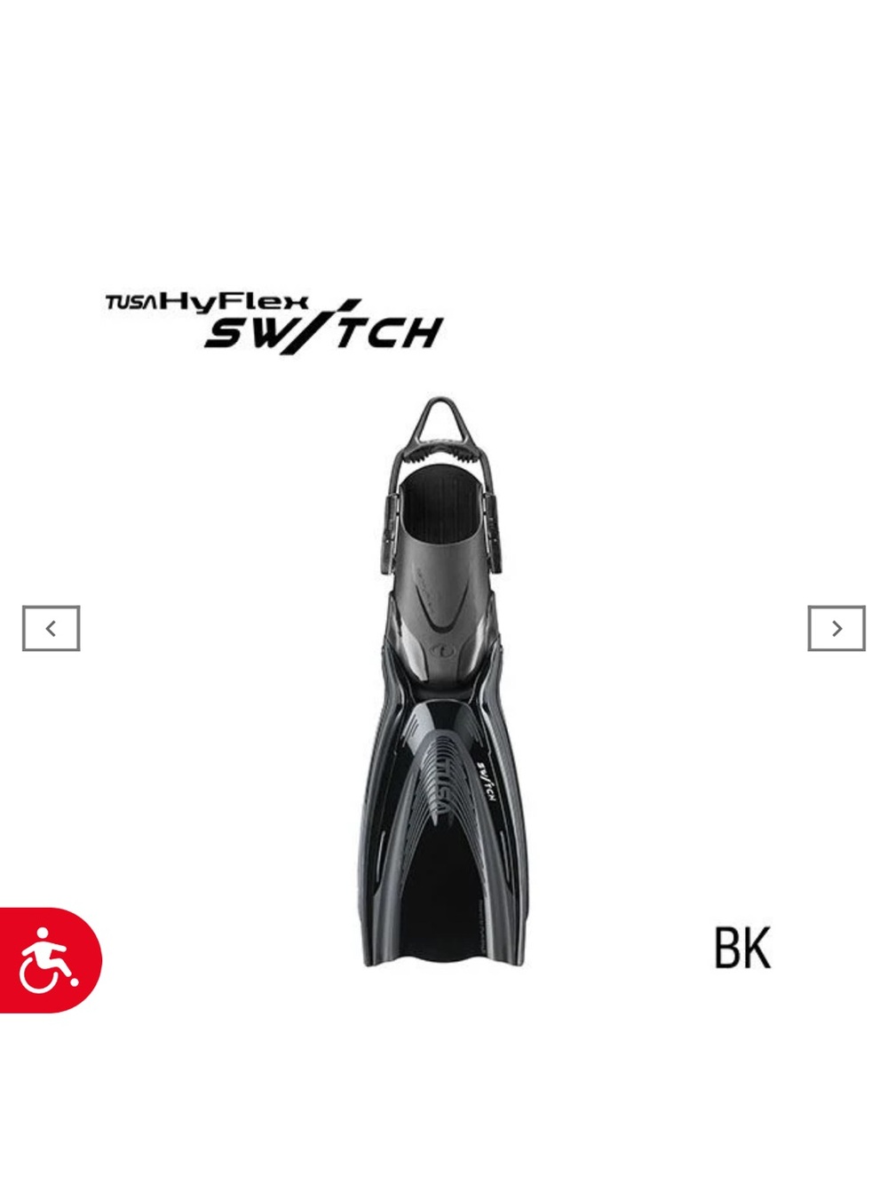 Tusa Hyflex Switch Travel Fins